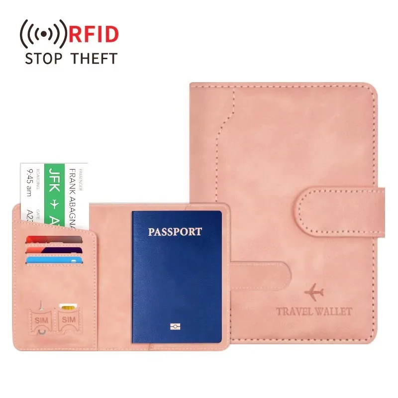 porte-passeport pour les essentiels de voyage, étui de protection pour passeport, accessoires indispensables pour les femmes et les hommes