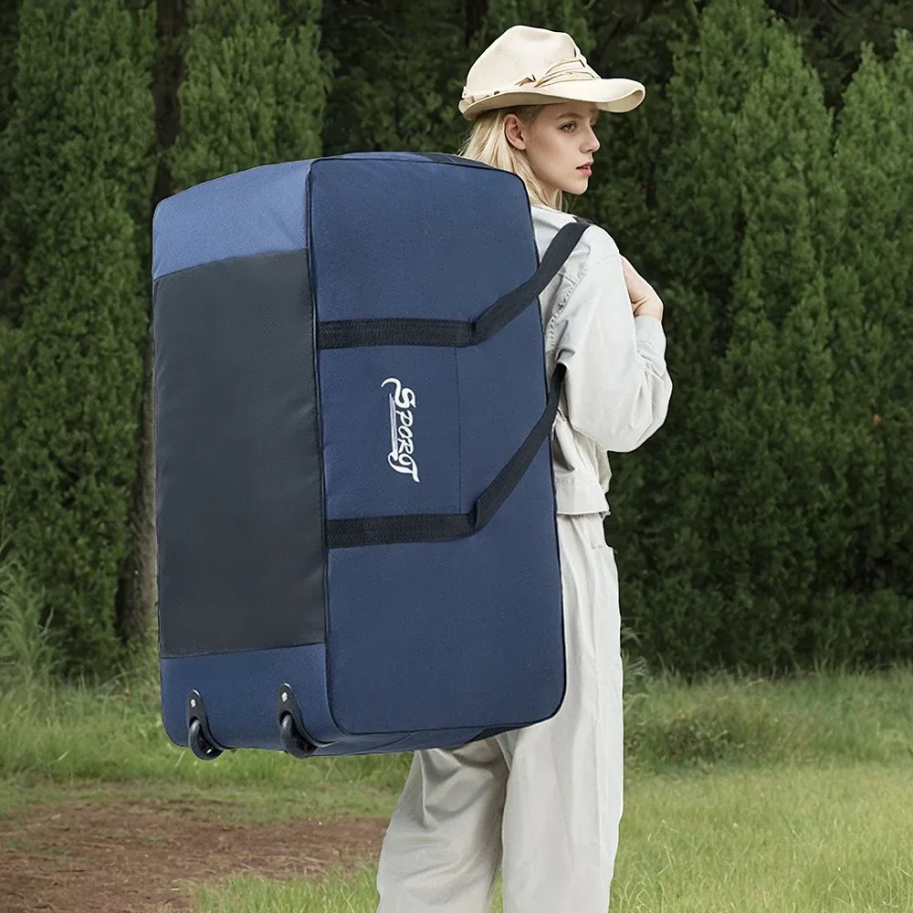 sac de voyage à roulettes unisexe, sacs à bagages pliables universels, grande capacité, rangement étanche, sac à main electrolux