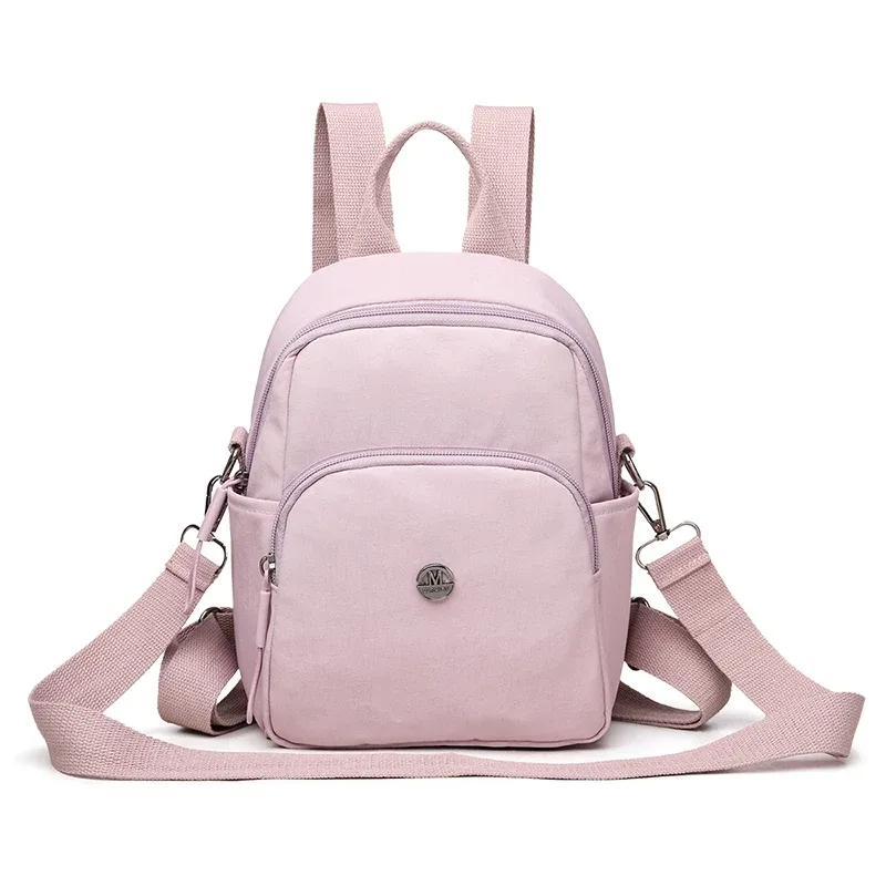 petit sac à dos léger de voyage décontracté pour femmes, sac à bandoulière en tissu imperméable de grande capacité et sensation haut de gamme pour filles, nouvelle collection