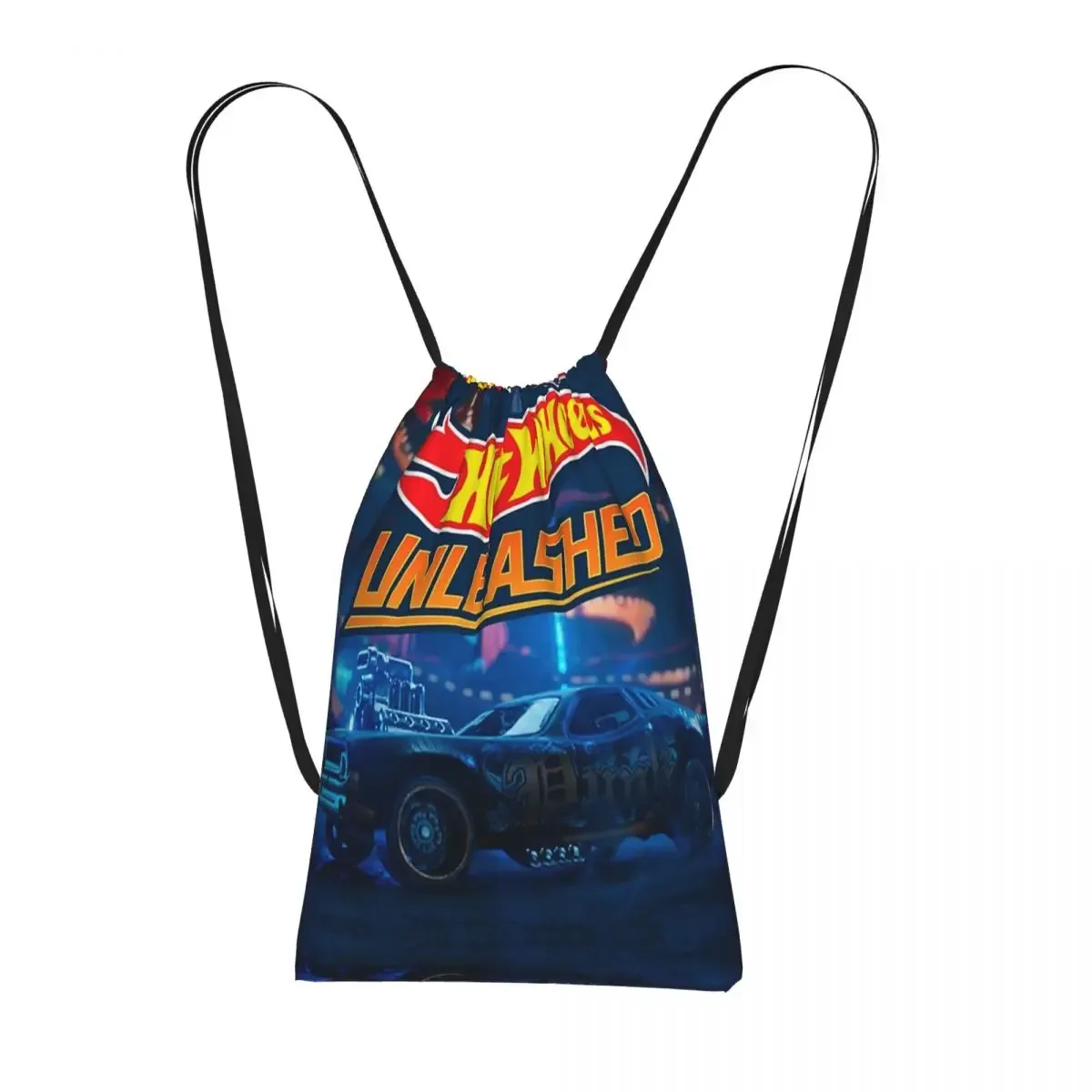 sac à dos à cordon hot wheels race, sac de sport, sac de voyage portable à cordon pour hommes et femmes