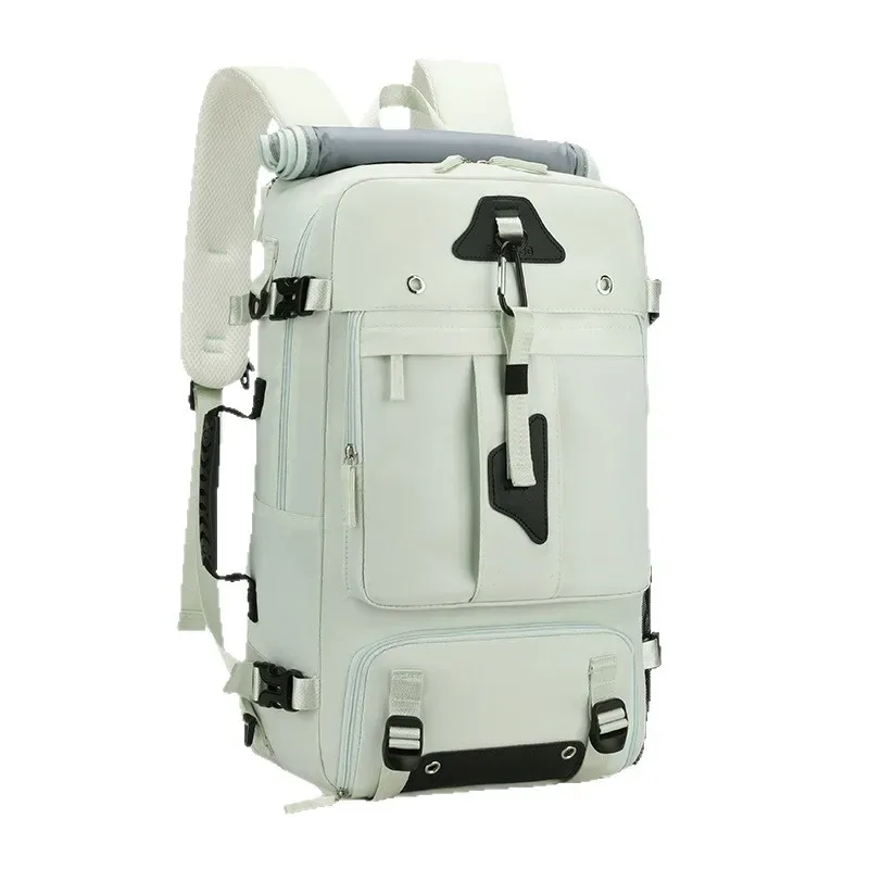 sac à dos de voyage de grande capacité 60l pour hommes, sac à dos extensible pour voyage en plein air, grand sac à bagages avec compartiment pour chaussures