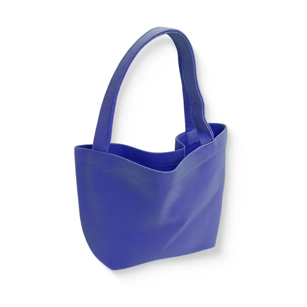 sac fourre-tout coréen en toile, couleur unie simple, sacs de shopping tendance, petits sacs pour le quotidien, sac à main pliable décontracté