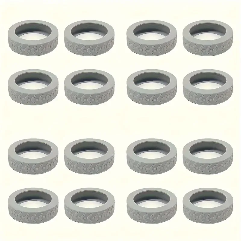 16 housses de roulettes de bagages – housses de protection anti-bruit et antichoc pour valises/chaises de bureau, accessoires de voyage