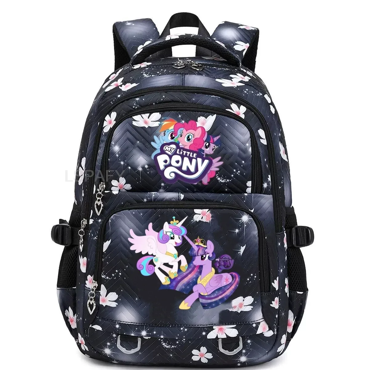sacs d'école my little pony pour filles et garçons, sacs à dos pour étudiants et adolescents, sac à dos pour ordinateur portable, cadeau d'anniversaire, sacs à dos décontractés à carreaux pour femmes, pour les voyages
