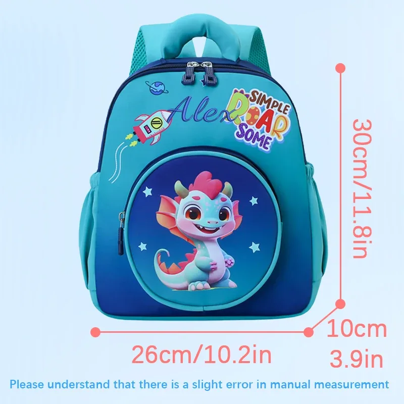 sac à dos brodé personnalisé avec motif de dessin animé mignon pour animaux de compagnie, licorne, sirène, dinosaure, astronaute, sac à dos décontracté, extrêmement mignon