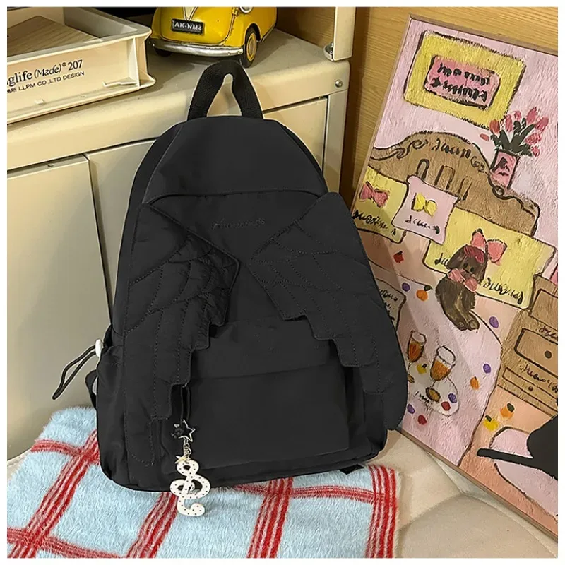 sac à dos de dessin animé tendance pour filles, taille moyenne, léger, avec design ergonomique pour l'école primaire, le collège et le lycée
