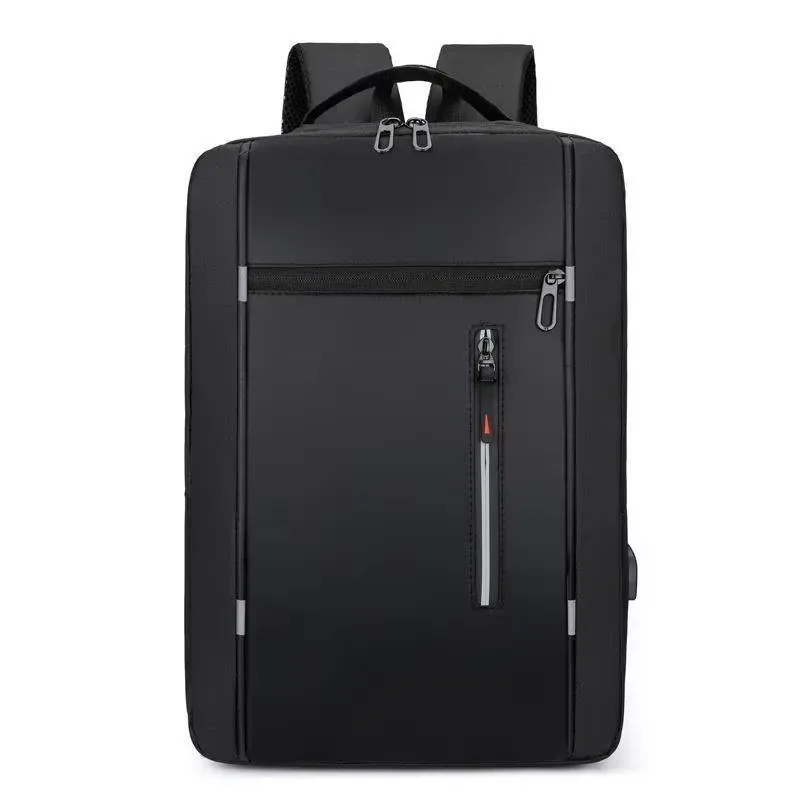 sac à dos pour ordinateur portable résistant à l'eau pour hommes, 15,6 pouces avec chargement usb, design spacieux pour le travail et les études