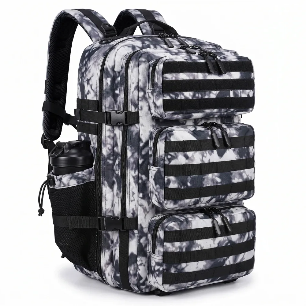 sac à dos tactique 60l pour hommes, sac de sport imperméable pour voyage, randonnée, camping militaire, chasse, survie