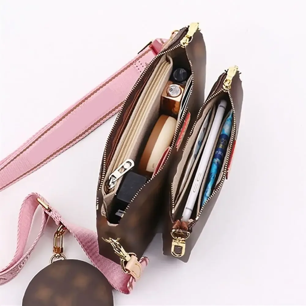 organisateur de sac à main en feutre, insert de rangement portable pour sacs lv multi pochette accessoires