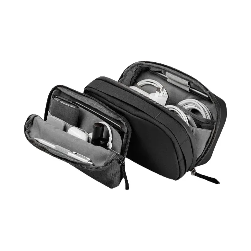 sac de rangement numérique étanche et durable, sac de rangement multifonction portable deux-en-un pour les voyages et l'organisation de la chambre