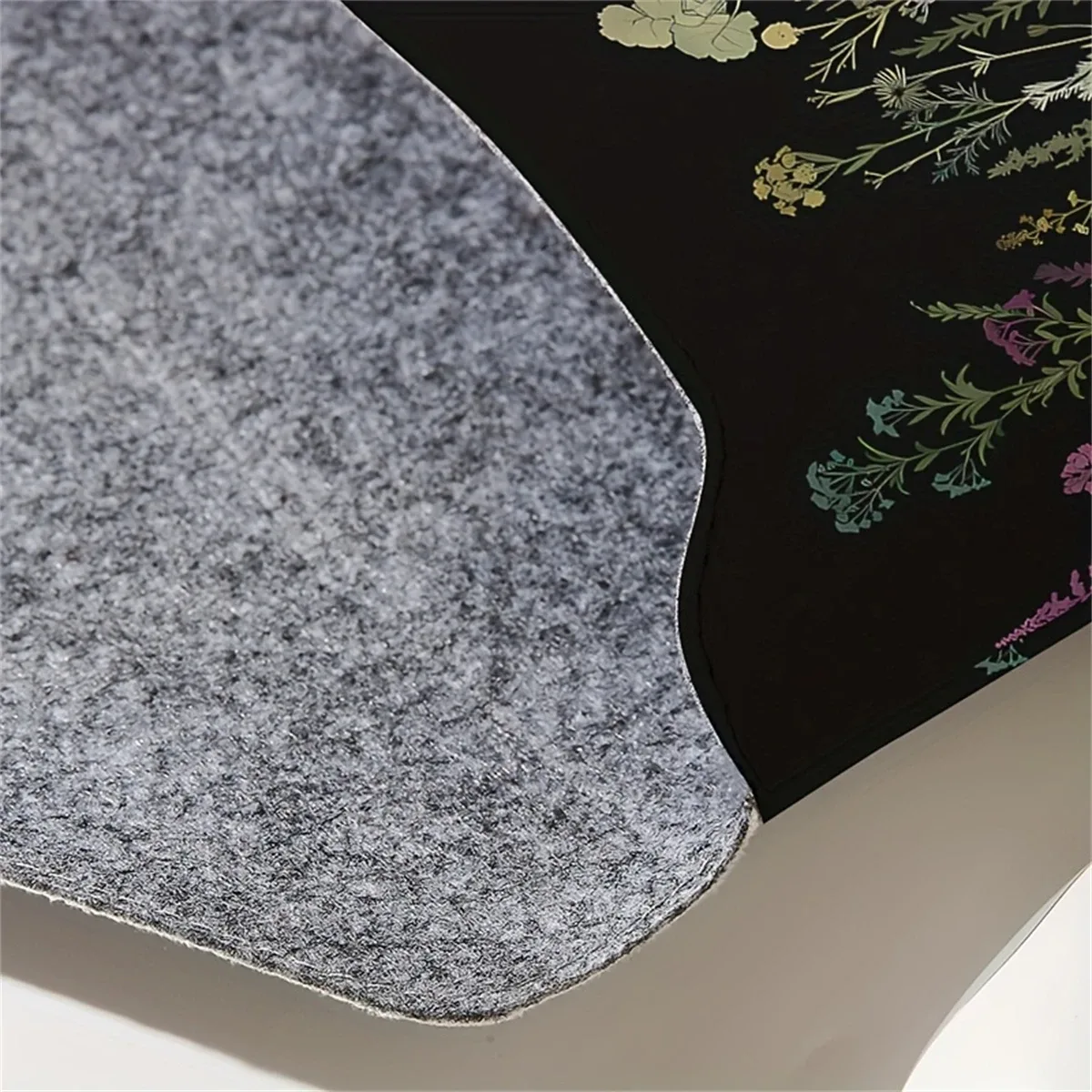 sac pour ordinateur portable à motifs de fleurs avec housse en tissu souple pour ordinateur portable, adapté au rangement à couverture souple pour ordinateur portable et au sac de rangement pour tablette
