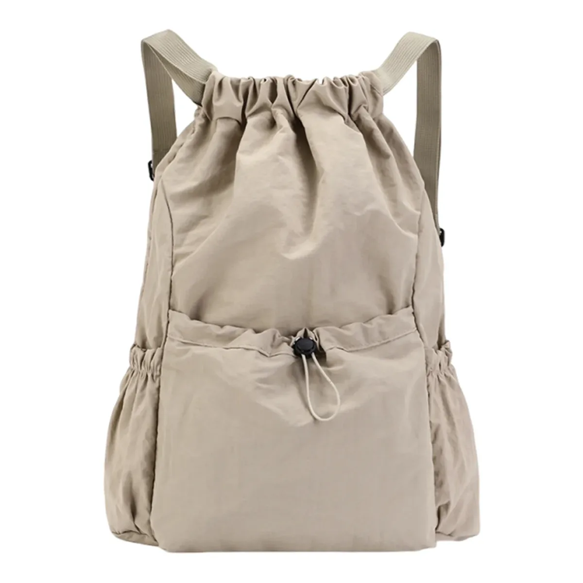 sac à dos pliable à cordon de serrage, grande capacité, imperméable, sac de sport à cordon de serrage, sac de voyage à cordon de serrage, sac de fitness léger