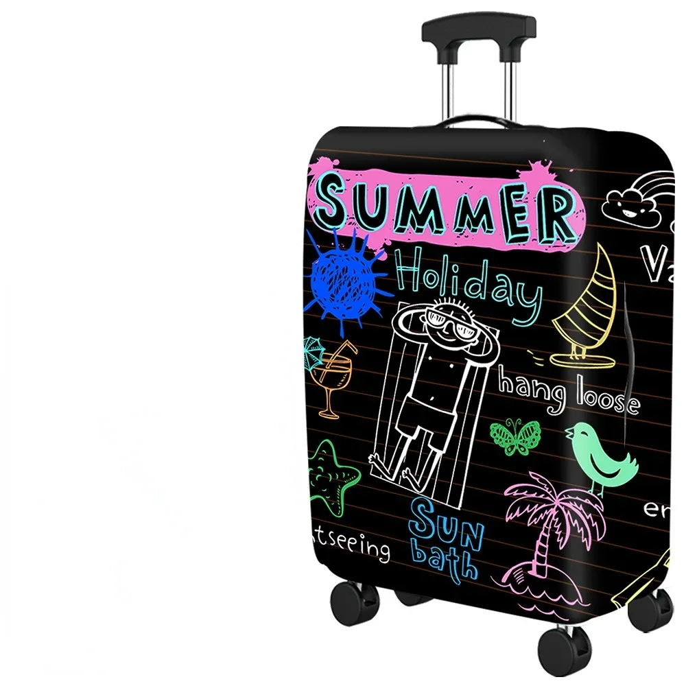juste de protection élastique pour valise trolley, housse de bagage populaire, gril épais, anti-poussière, accessoires de voyage, étui de 18 à 30 pouces