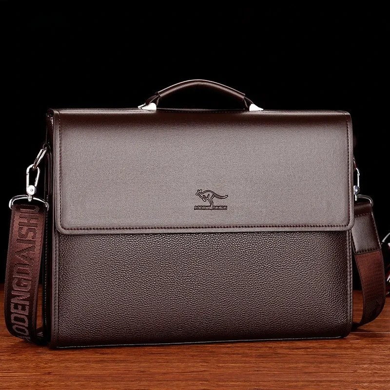 nouveau sac d'affaires pour homme, grande capacité, sacoche bandoulière pour le bureau et les trajets quotidiens