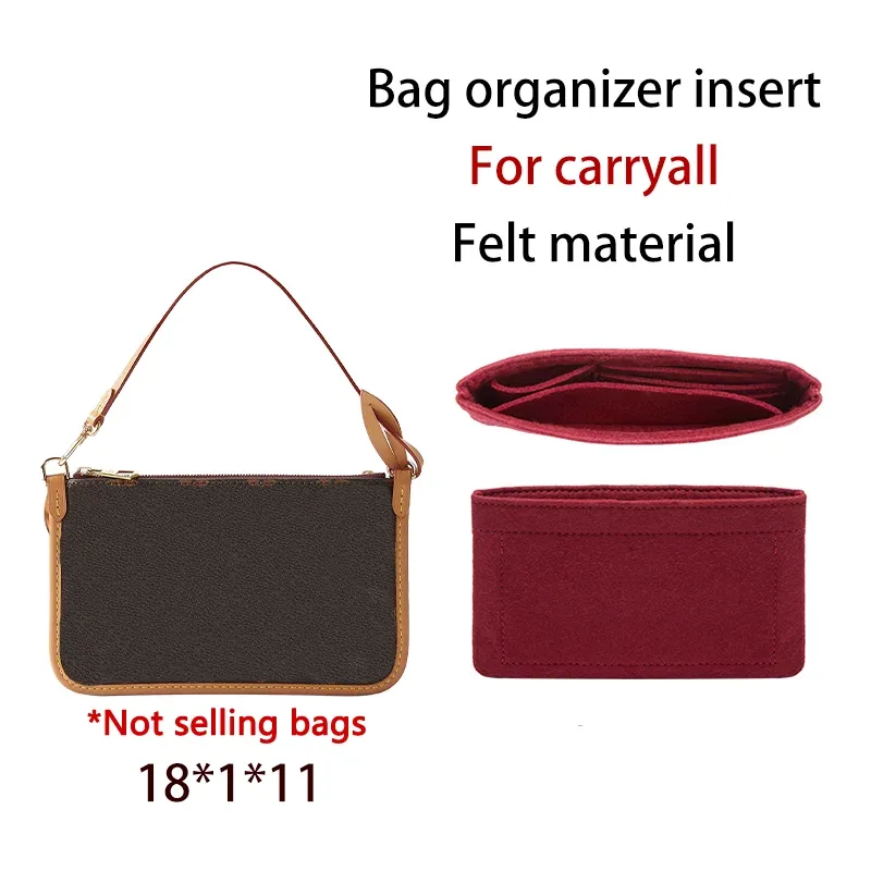 insert organisateur de sac pour portefeuille s, support de sac de mode durable, rangement, modification intérieure, accessoires de sac