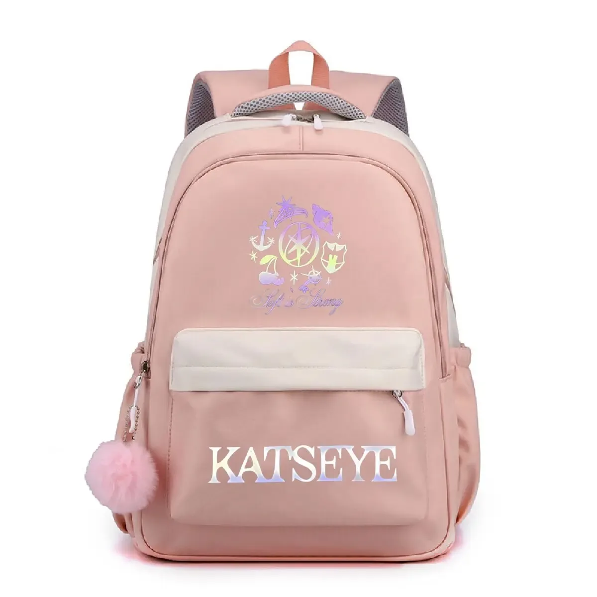 sac à dos scolaire pour filles, sac à dos imprimé katseye, sac à dos pour étudiants, cadeaux pour hommes et femmes, sac à dos quotidien, sac à dos tendance et cool, sac à dos populaire