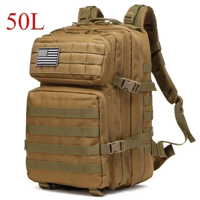 25l/50l sac à dos tactique molle sac sacs de plein air sac à dos pour randonnée camping trekking chasse pêche sacs de sport sacs à dos