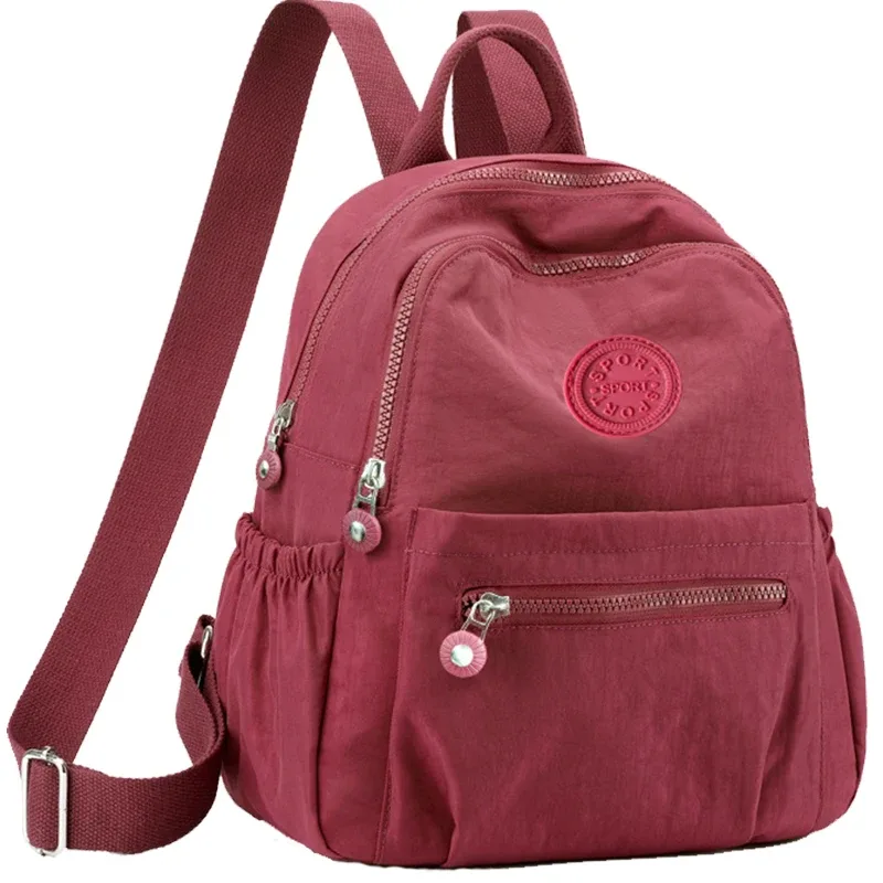 sac à dos multicolore chic pour voyage quotidien, élégant, léger, polyvalent, décontracté, fonctionnel