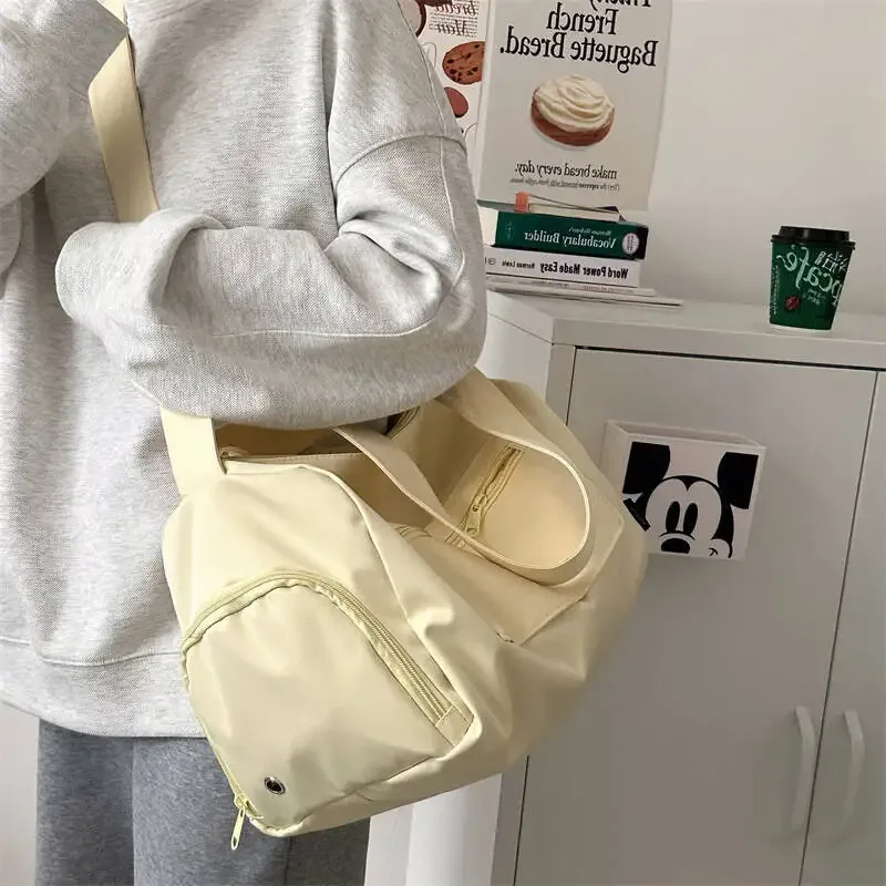 nouveau sac de grande capacité, sac de voyage pour courtes distances, sac de sport et de yoga, sac de rangement bandoulière pour femme, sac de niche