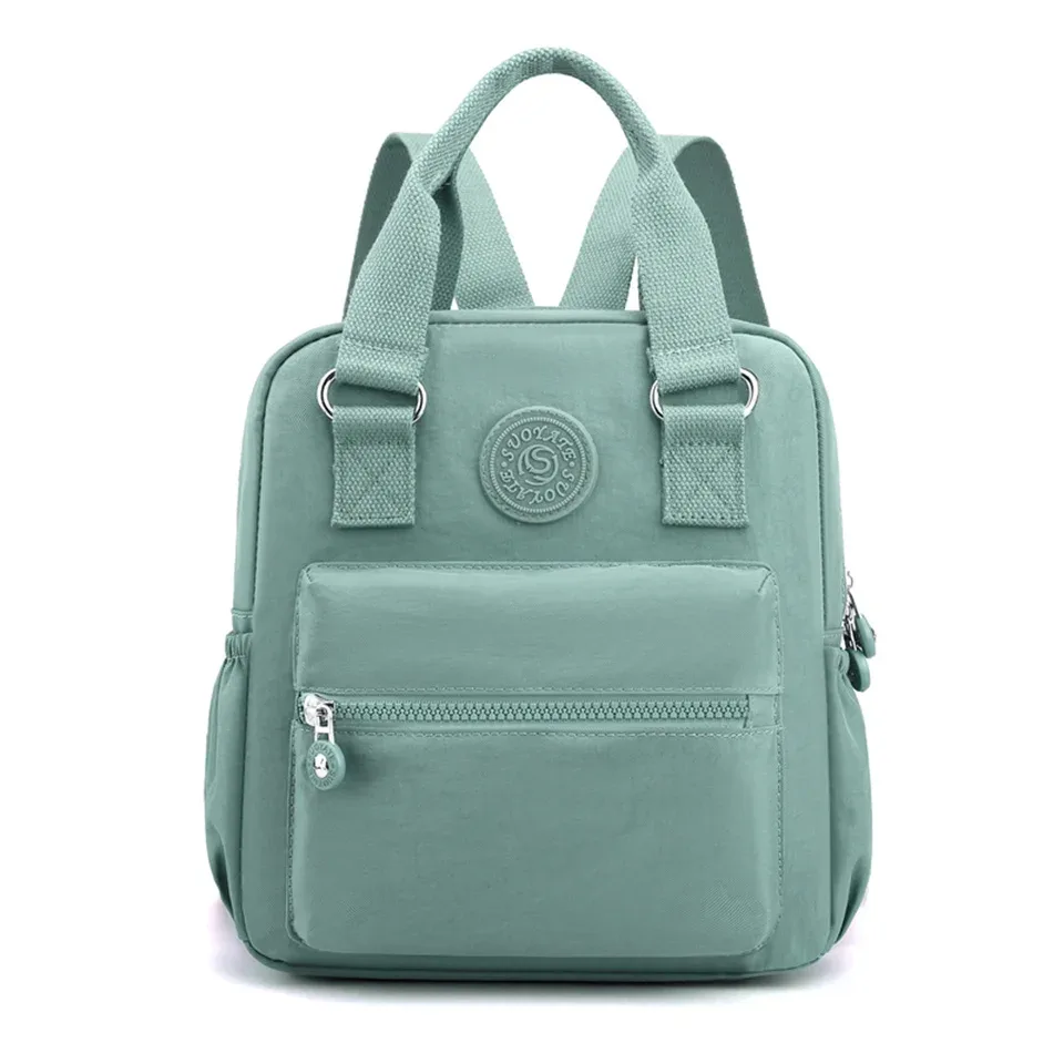sac à dos antivol pour femme, tissu durable, sac d'école en nylon, style azole, sac à dos scolaire pour filles, sac à dos de voyage féminin, nouvelle mode