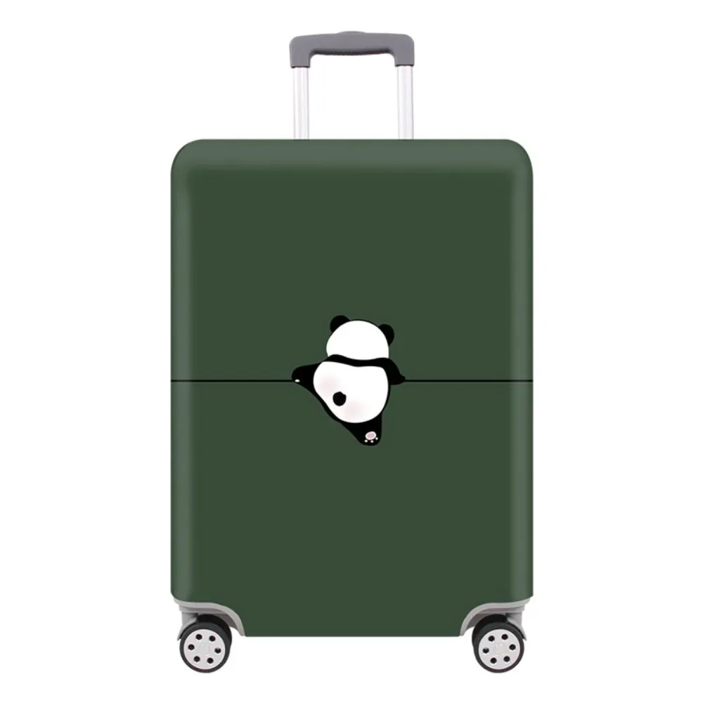 housse de protection anti-rayures pour bagages, anti-poussière, antivol, housse de valise durable avec motif animal mignon, accessoires de voyage