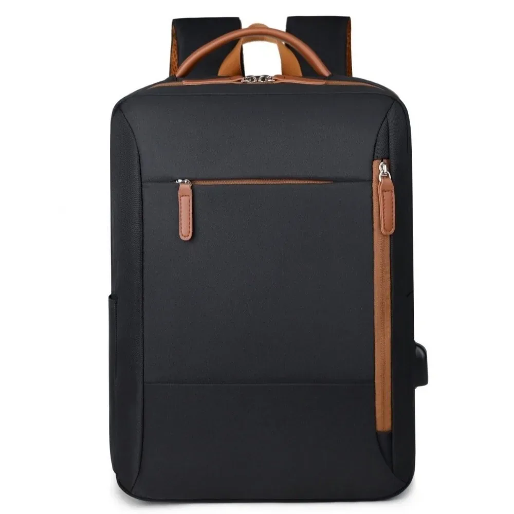 sac à dos oxford pour ordinateur portable, résistant à l'usure, multi-couches, sac d'école pour étudiants, grande capacité avec sangle de bagage, sac à dos d'affaires, voyage