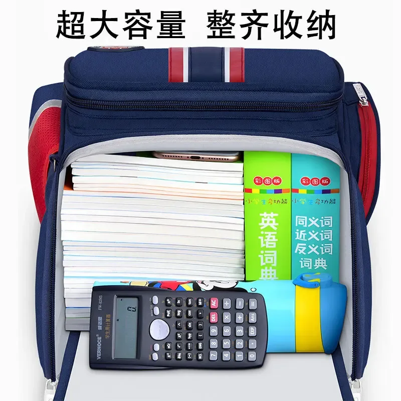 sac à dos orthopédique pour enfants, sac d'école étanche en nylon pour filles et garçons, sac de livre primaire pour enfants de 1 à 3 ans