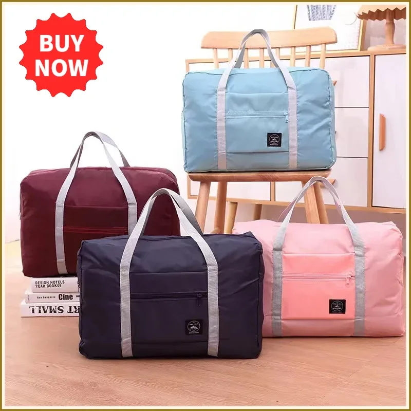 Sac de voyage pliable Homefish, grande capacité, sac à main pour les voyages et les déménagements