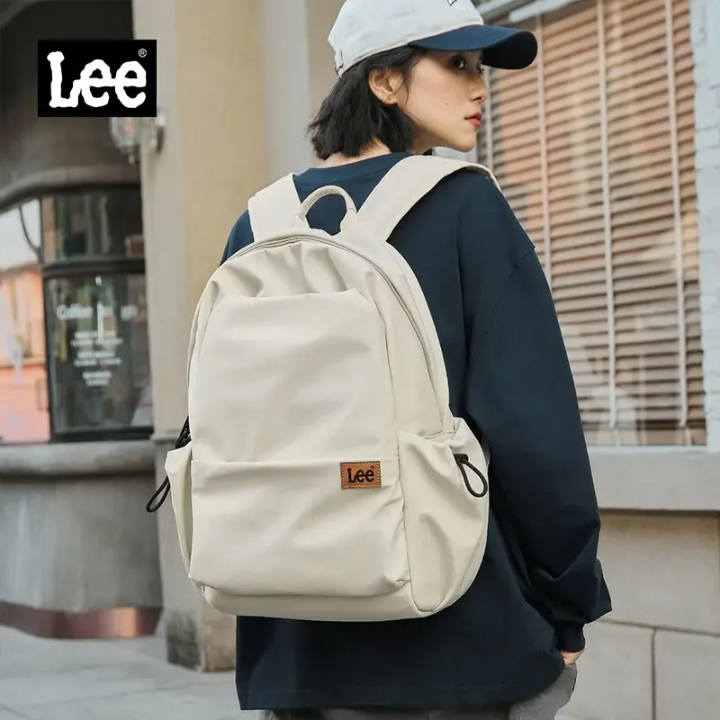 sac à dos pour ordinateur portable de grande capacité unisexe lee, sac d'école pour femmes, hommes, collégiens, étudiants, sac de voyage en plein air
