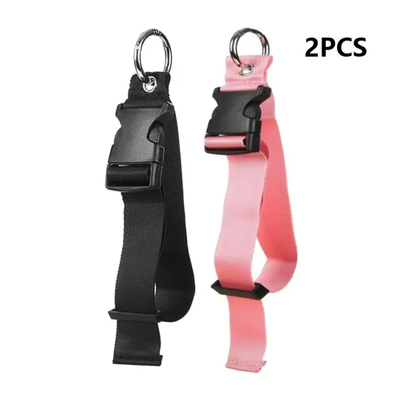 sangle de fixation pour bagages en nylon durable, 1/2 pièces, sangle de voyage réglable pour sac à dos avec boucle de déverrouillage pour les aventures en plein air
