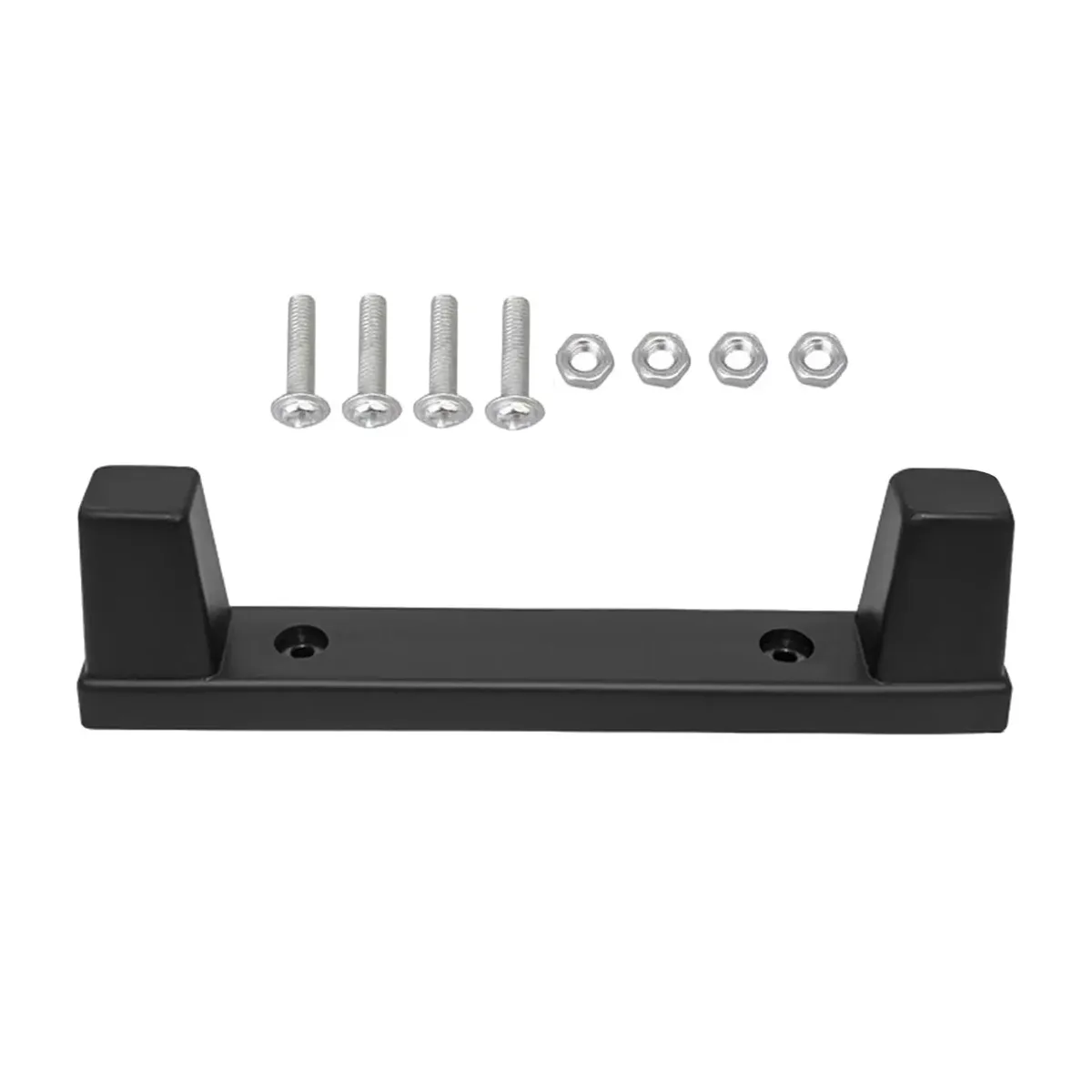 support de pieds de bagages en plastique, haute performance, robuste, noir, premium, support inférieur de bagages, pied de goujon pour valises de voyage