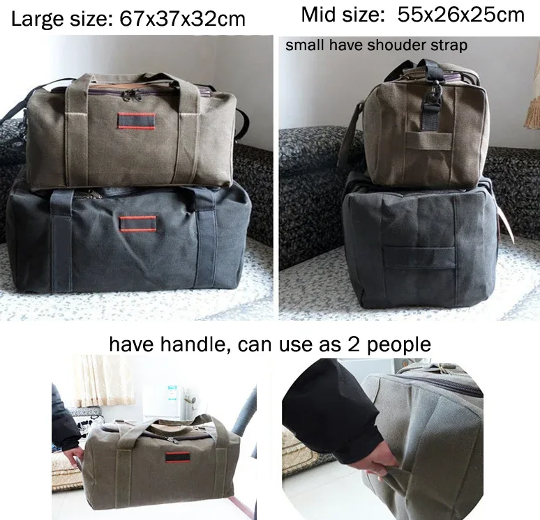 anawishare-sacs de voyage de grande capacité pour hommes et femmes, sacs de sport en toile, grand sac à main de voyage, sac de voyage pliant étanche