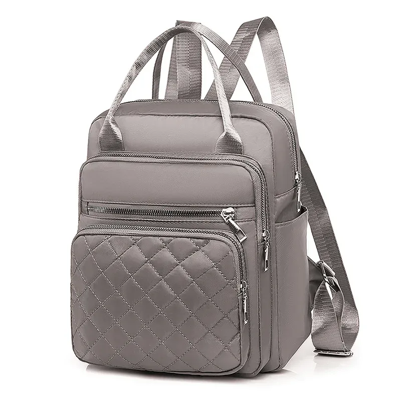 nouveau oxford sac à dos tissu version coréenne sac à main voyage en plein air sac à dos décontracté tissu imperméable couleur unie cartables
