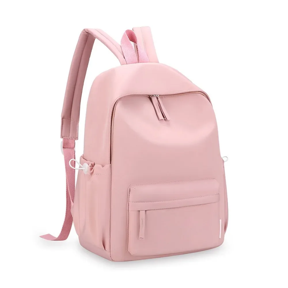 sac à dos imperméable de couleur unie, petit paquet, style coréen, sac à bandoulière pour étudiant, sac à main décontracté pour l'extérieur