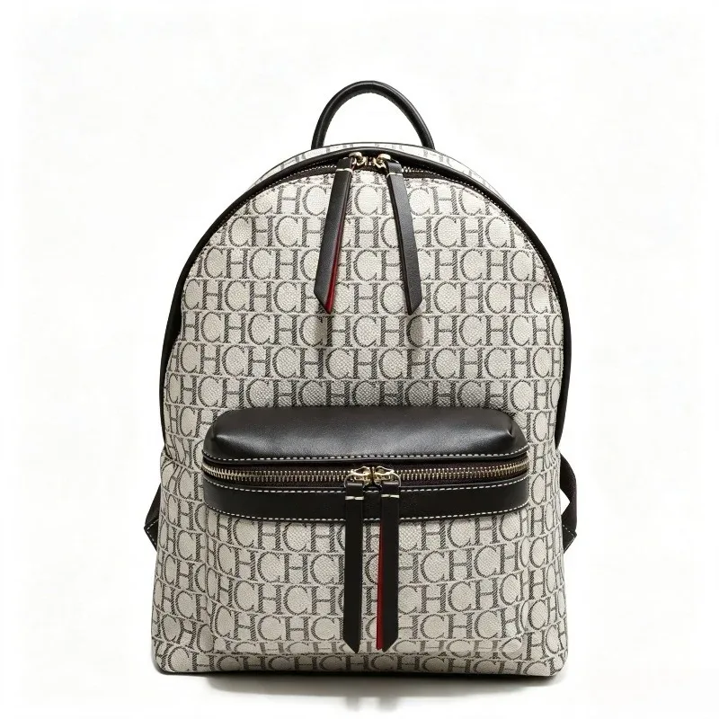 chhc sac à bandoulière au design classique, sac à dos de voyage de grande capacité, unisexe, pour étudiants, léger, à porter à la main