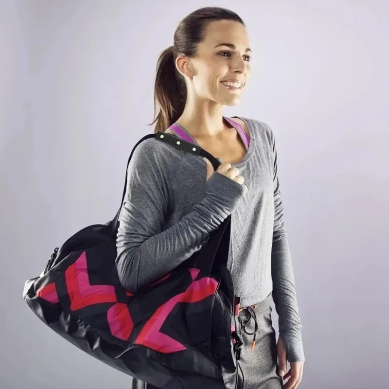 sac à bagages à poignée en cuir, gaine de protection anti-le, sac de courses portable permettant d'économiser du travail, poignée de sac, manchon de protection