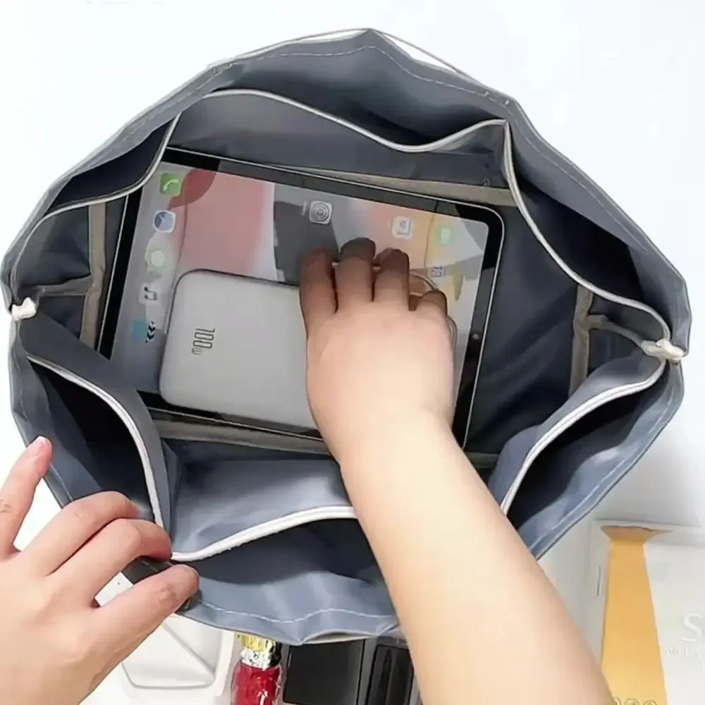 Sac intérieur en maille pour cosmétiques, sac à Insertion Multiple, sac de rangement polyvalent, Portable et léger pour sac Longxiang, petit sac en maille