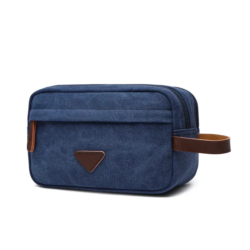pochette pour homme, trousse de toilette, sac de rangement pour cosmétiques, sac de voyage en toile imperméable, trousse de maquillage pour femme, étui de beauté pour femme