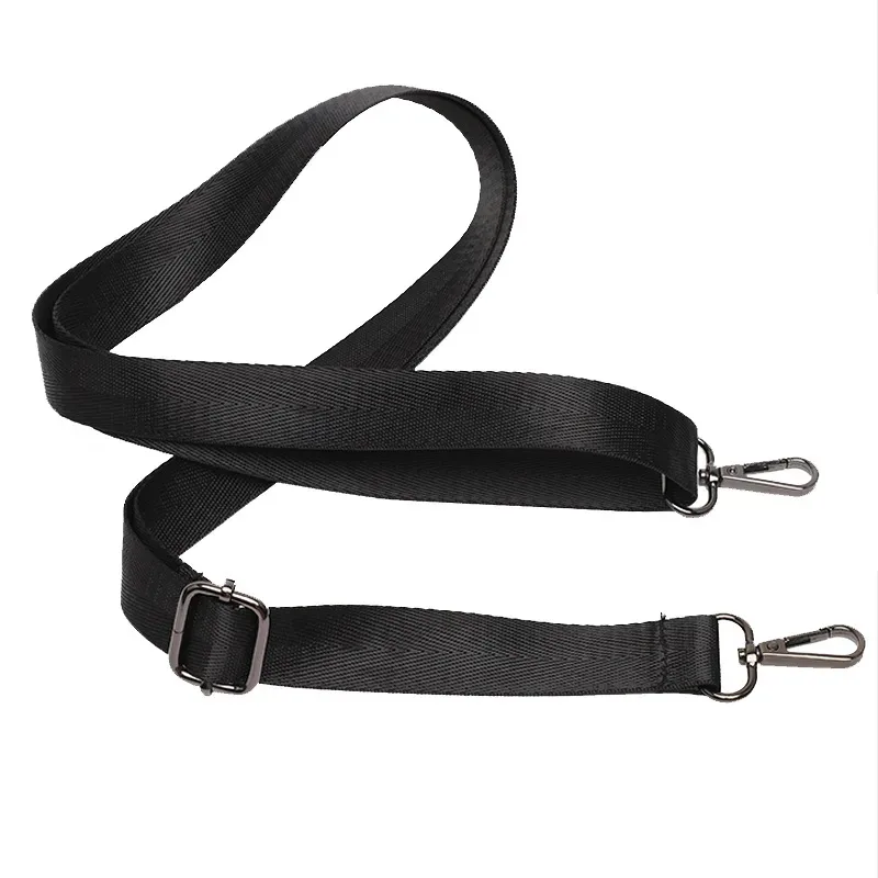 sangle de sac d'ordinateur de 3.8cm de large, en nylon pour sac à main pour hommes, porte-documents, sac à bandoulière, ceintures d'épaule, longues bandes réglables, sac à dos