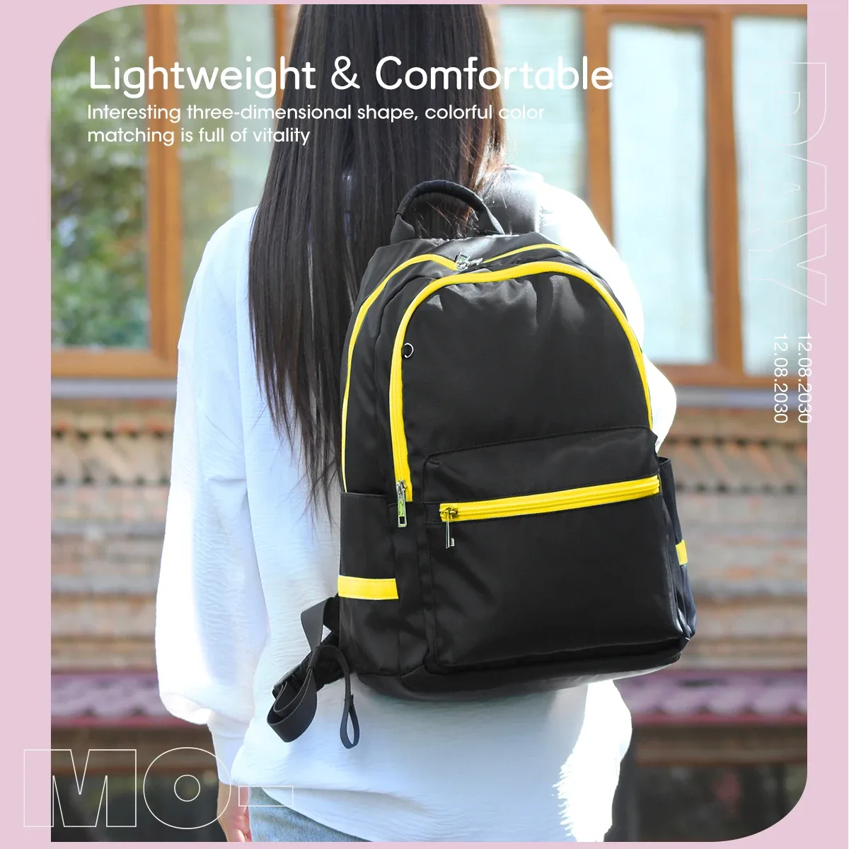 tigernu cartables pour filles sacs à dos imperméables pour femmes sac à dos pour ordinateur portable 15.6 pouces sacs à dos de voyage multicolores pour femmes femmes