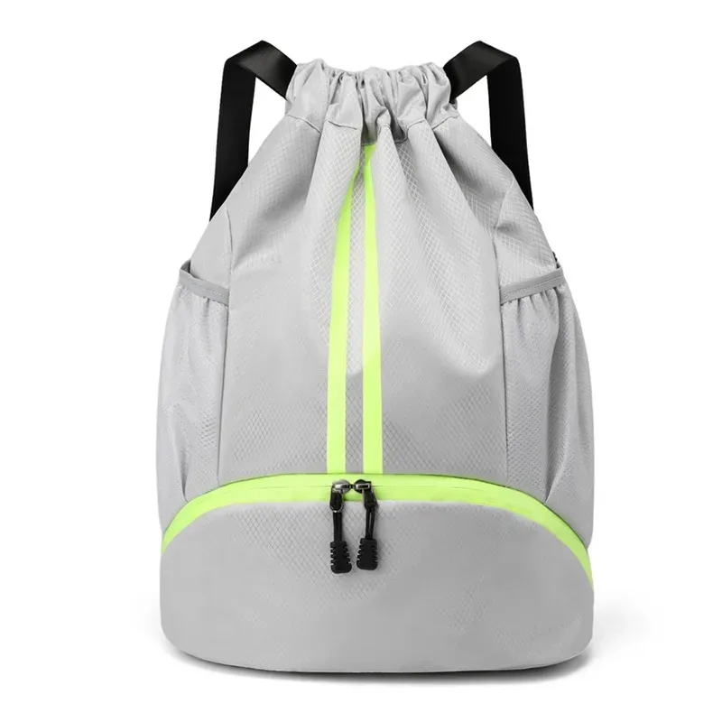 grand sac à dos oxford étanche pour dehors en plein air, football, basket-ball, gym, natation, chaussures de camping, pour homme et femme