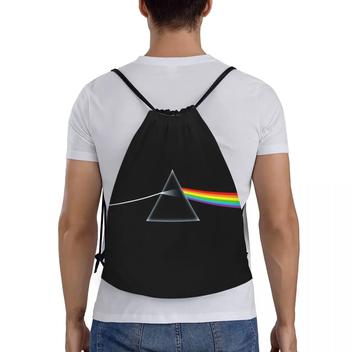 singer love pink band floyd sacs à dos décontractés avec cordon de serrage, sac de sport, sacs à livres pour voyage et école