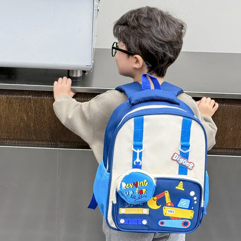 sac à dos mignon pour bébé de la maternelle, sac pour garçons et filles, sac à dos de dessin animé pour enfants de 1 à 6 ans