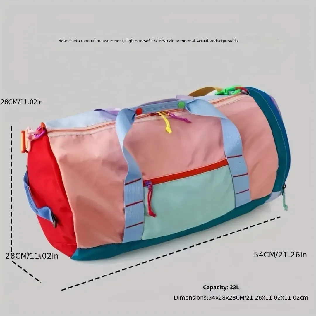 sac fourre-tout en nylon motif alpaga unisexe, sac à bandoulière pour sports de plein air, yoga, voyage, fitness, rangement, cadeau de noël