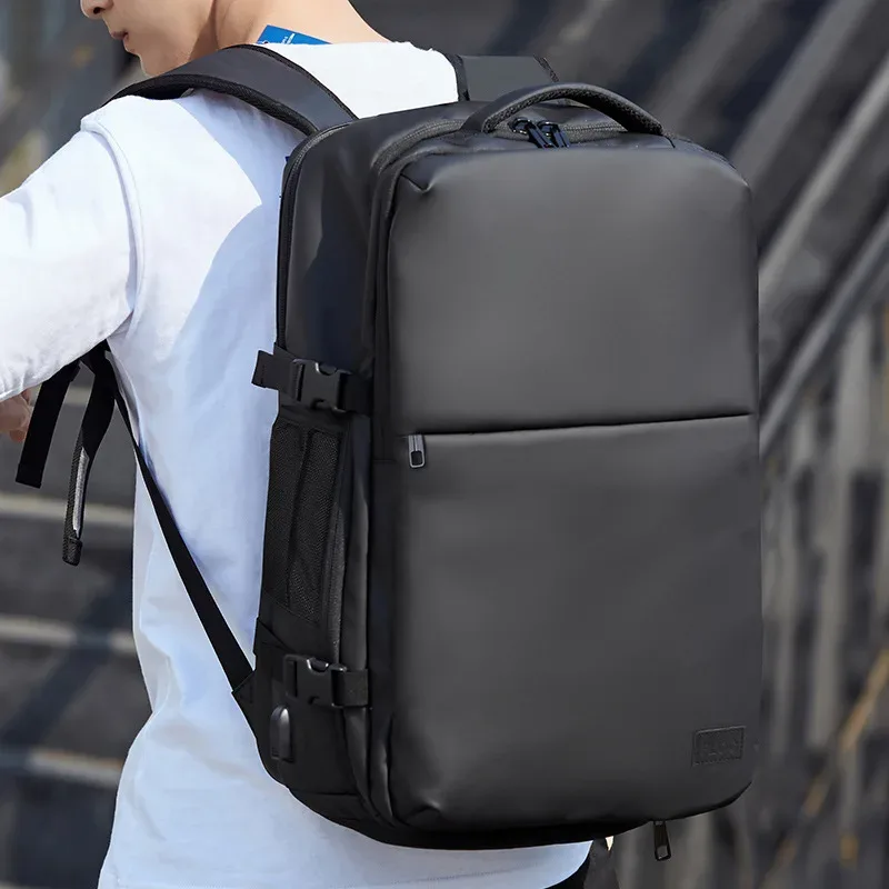 sac à dos de voyage d'affaires pour hommes, sac à dos pour ordinateur portable de 17 pouces, grande capacité, sac à dos pour hommes, imperméable, décontracté, pour l'extérieur, sac à dos de sport