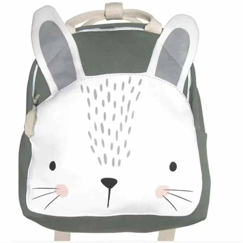 sac à dos d'école pour enfants en bas âge, sac d'école mignon pour enfants, sac léger pour garçons et filles, sac de discussion lapin papillon