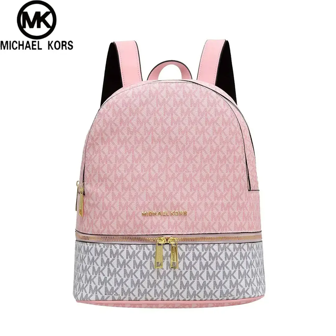 sac à dos de voyage michael kors young women's chamber - nouveau sac à bandoulière tendance grande capacité, sac de style livre de taille moyenne - couleur