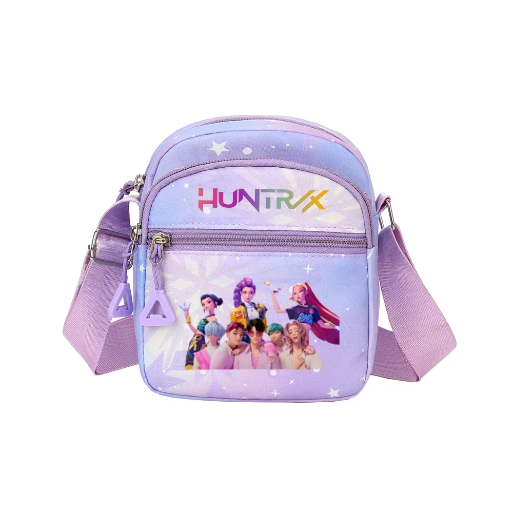 sac à bandoulière kpop demon hunters, sac messager tendance, sac à bonbons, sac à main, portefeuille