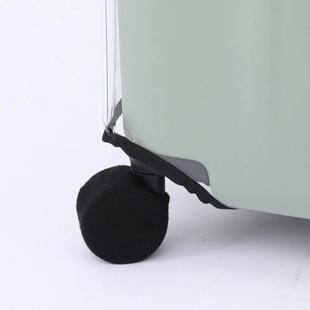 juste de protection élastique anti-aldes pour roues de bagages, housse de valise inconnu de bruit et de choc, housse de protection pour roues de gril, sap
