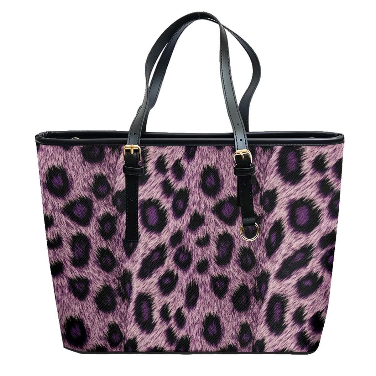 urban neon leopardia multicolore imprimé oxford pvc cuir sac à bandoulière fermeture éclair léger voyage fourre-tout travail quotidien week-end sac à main